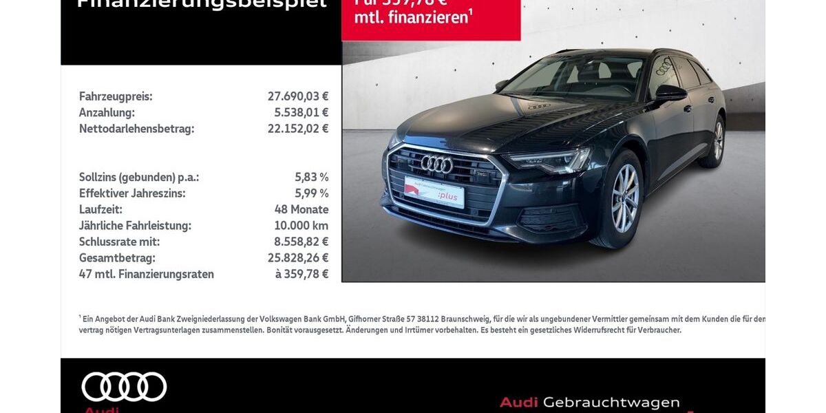 Audi A6 108.772 km 26.990 &euro; Rostock 18059