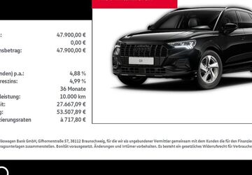 Audi Q3 5.000 km 47.900 &euro; Rostock 18059