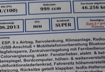 Ford B-Max 62.000 km 7.500 &euro; Rostock 18055