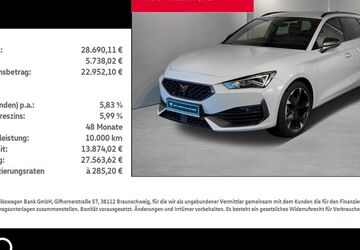 Cupra Leon 24.566 km 26.990 &euro; Rostock 18059