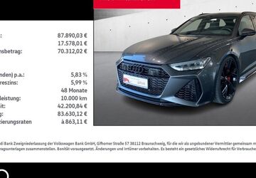 Audi RS6 58.940 km 86.990 &euro; Rostock 18059