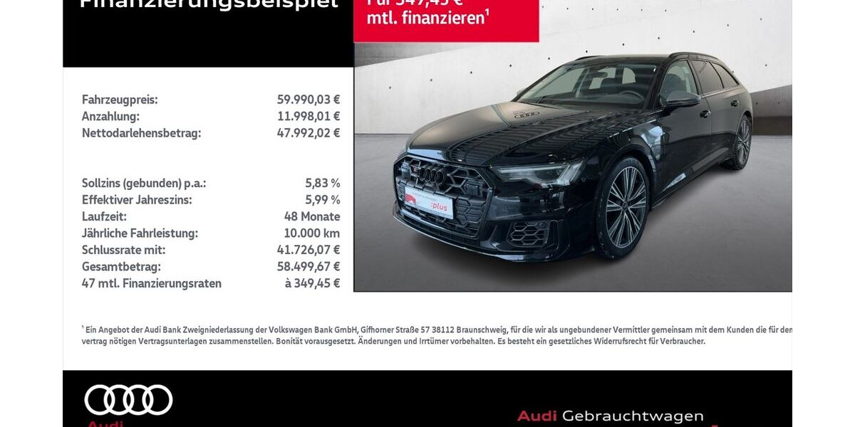 Audi S6 21.518 km 58.790 &euro; Rostock 18059