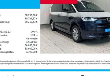 VW T7 Multivan 6.700 km 60.990 &euro; Rostock 18146