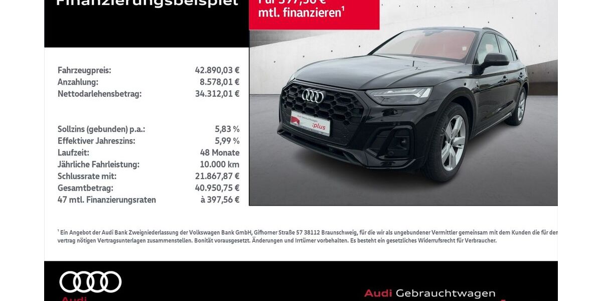 Audi Q5 25.023 km 42.890 &euro; Rostock 18059