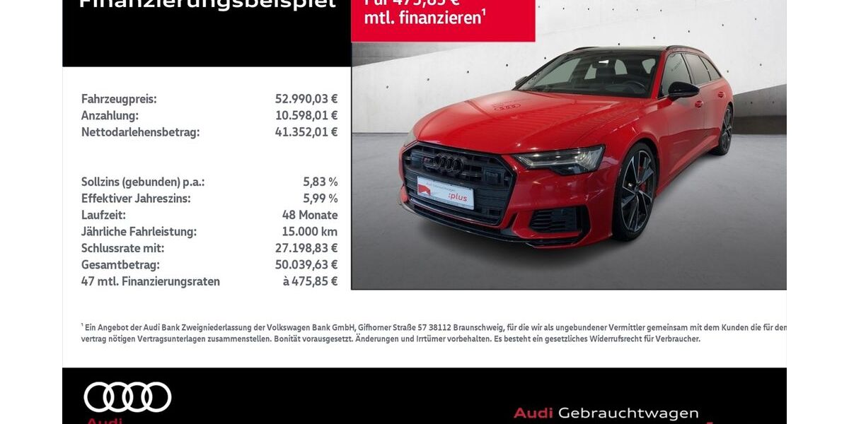 Audi S6 84.964 km 50.890 &euro; Rostock 18059