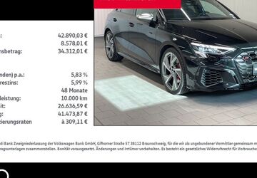 Audi S3 16.754 km 41.990 &euro; Rostock 18059