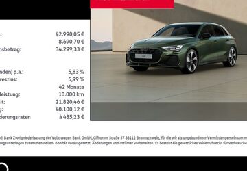 Audi A3 16.308 km 42.990 &euro; Rostock 18059