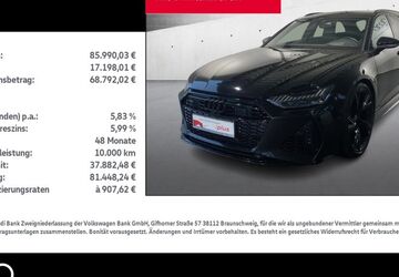 Audi RS6 83.520 km 84.990 &euro; Rostock 18059