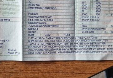 VW Passat 209.431 km 5.000 &euro; Rostock 18055