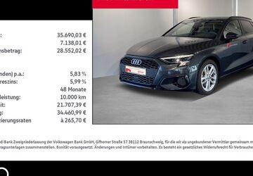 Audi A3 8.000 km 34.990 &euro; Rostock 18059