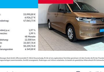 VW T7 Multivan 11.250 km 53.990 &euro; Rostock 18146