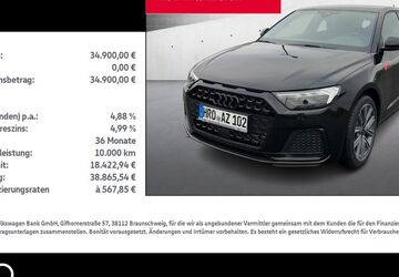 Audi A1 3.000 km 34.900 &euro; Rostock 18059